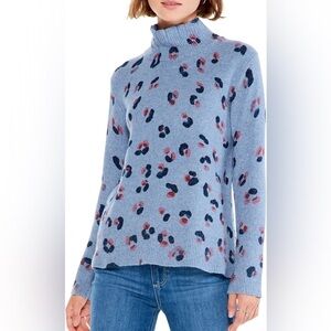 NIC+ZOE Cozy Up Tracks Turtleneck, NWT SZ M